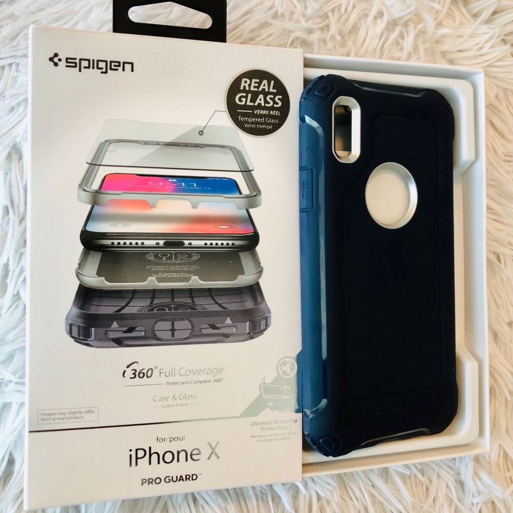 iPhone X📱 Spigen Pro Guard Protective Case💖 - Picture 4 of 5